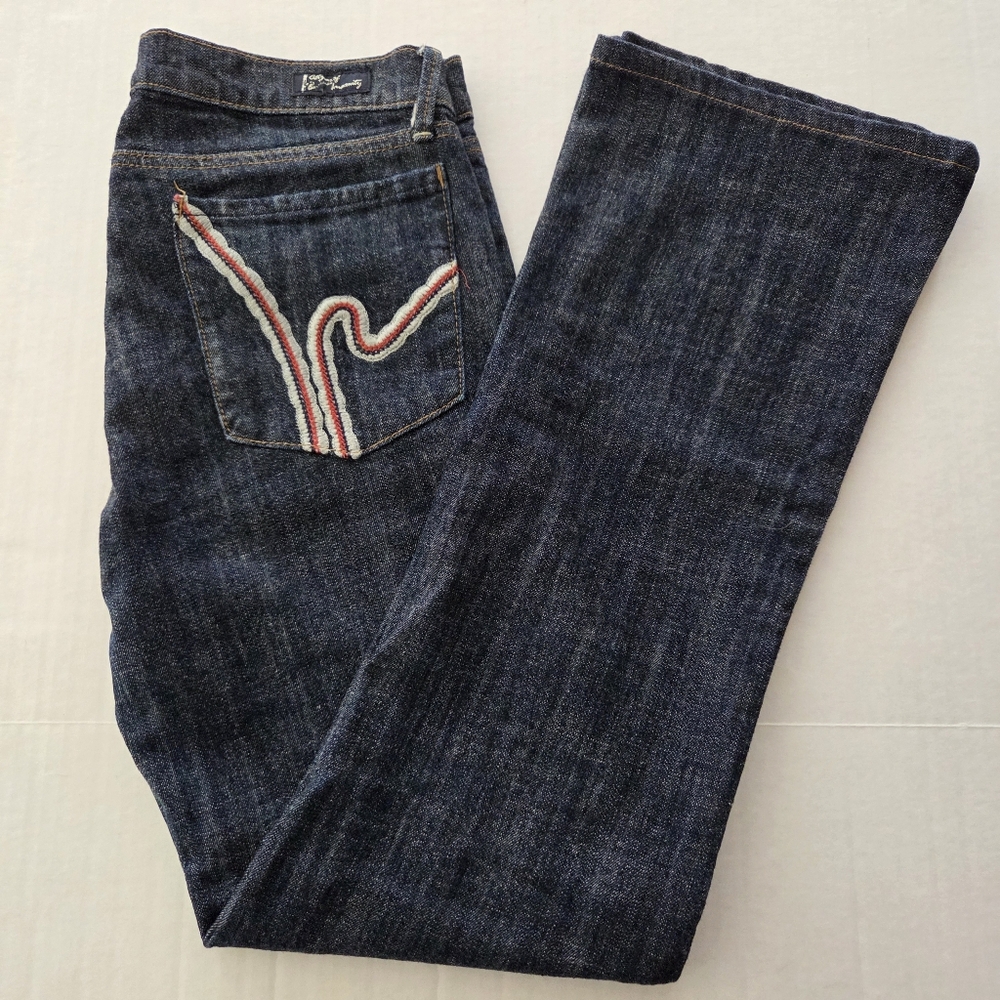 Citizens Of Humanity Crochet "H" 234 Low Waist Boot Cut Jeans 29x29 EUC 234-085